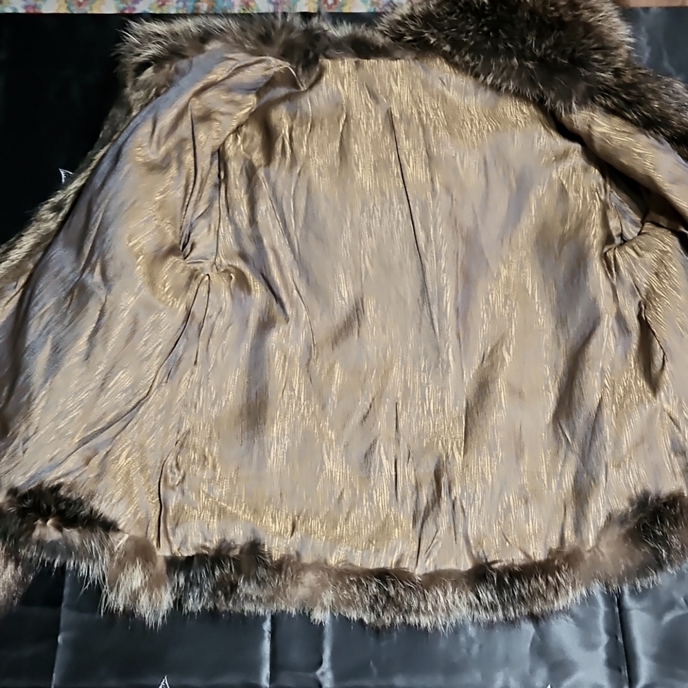 Hand made Italian fur coat